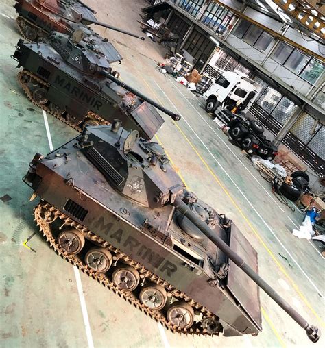 DEFENSE STUDIES: AMX-10P PAC-90 Korps Marinir Dipersiapkan Kembali