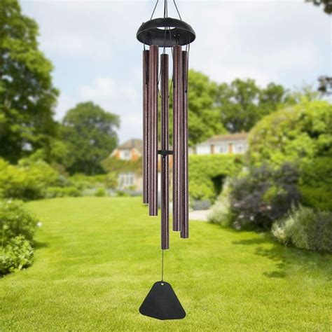 5 Tuned Metal Tubes Wind Chimes Outdoor Music Sound Balcony Decor 36inch; - Walmart.com ...