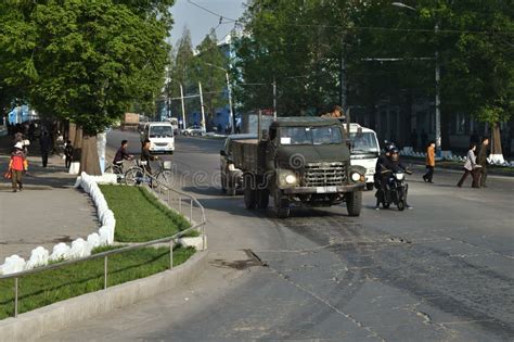 North Korea. Wonsan editorial stock image. Image of street - 152666279