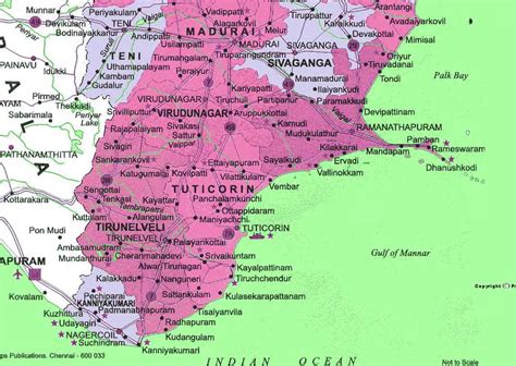 Tamil Nadu Map • Mapsof.net