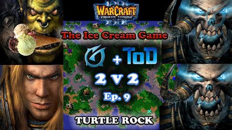 Grubby | Warcraft 3 The Frozen Throne | 2v2 with ToD - Orc&Human vs. UD&UD - The Ice Cream Game ...