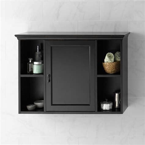 10+ Black Bathroom Wall Storage Cabinet – HOMYRACKS