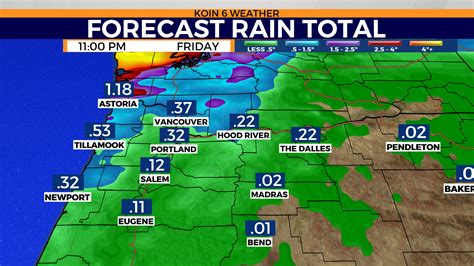 Atmospheric river eyes the PNW this week; how much rain will Oregon see?