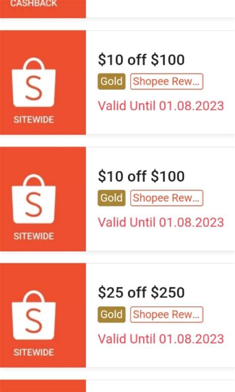 Shopee voucher - Please read description on all avail vouchers, Tickets ...