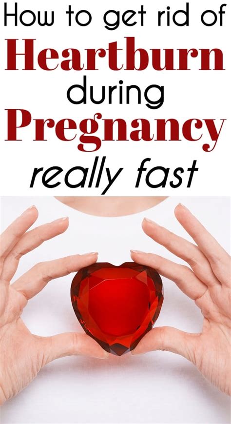 How to Get Rid of Heartburn During Pregnancy (fast) - Oh Yellow