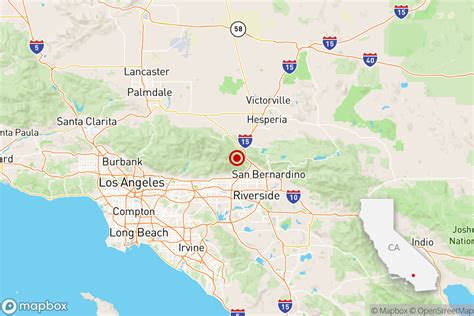 California earthquake: 4.2 quake hits near San Bernardino - Los Angeles ...