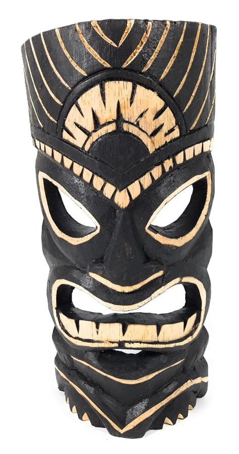 Warrior Tiki Mask 12" - Tribal Tiki Art | #bds1202430 - Walmart.com - Walmart.com