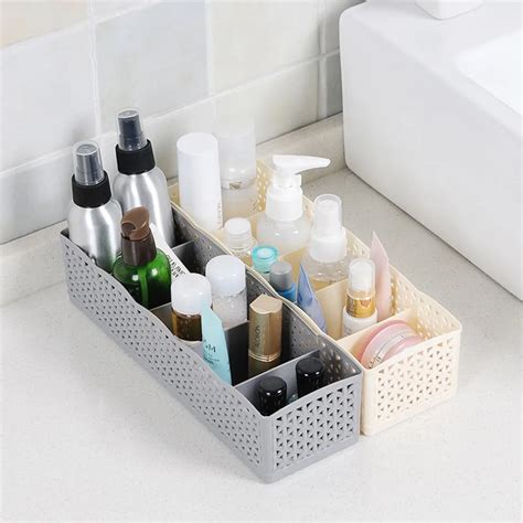 Sock storage box desktop underwear storage box drawer underwear finishing plastic socks ...