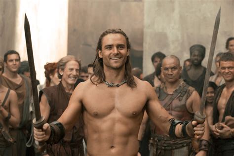 Dustin Clare in SPARTACUS: GODS OF THE ARENA - Season 1 - "Past Transgressions" | © 2011 Starz ...