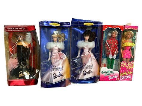 Lot - (5) Collector and Special Edition Barbies