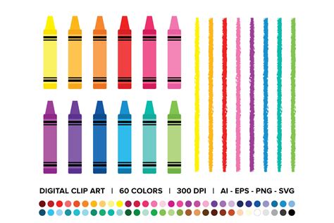 Crayon Clipart Border