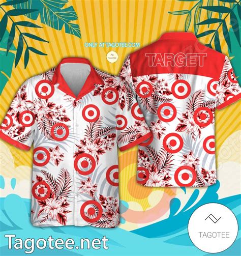 Target Logo Hawaiian Shirt And Shorts - EmonShop - Tagotee