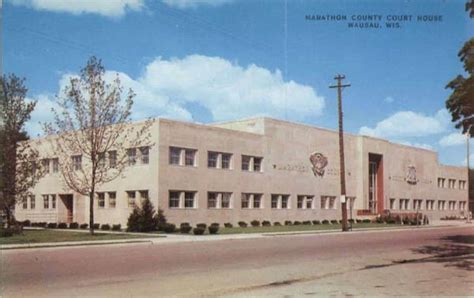 Marathon County Court House Wausau, WI