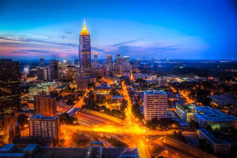 Skyline View of Downtown Atlanta