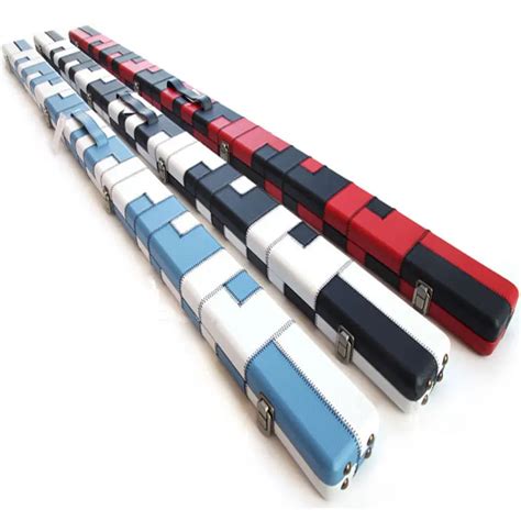 High Quality 3/4 Snooker Cue Case Three Colors Billiard Accessories ...