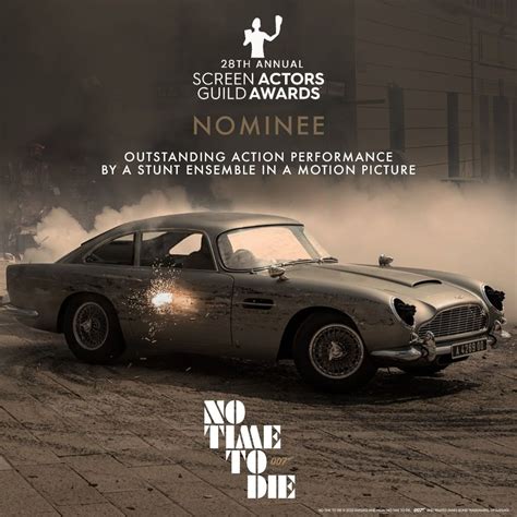 Award Nominations for No Time To Die | Bond Lifestyle