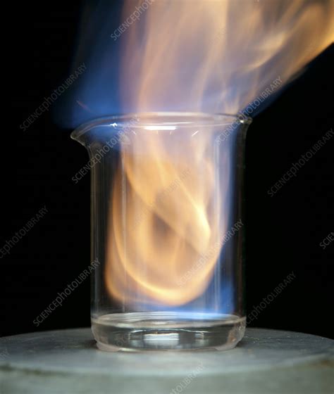 Methanol Burning - Stock Image - C011/9136 - Science Photo Library