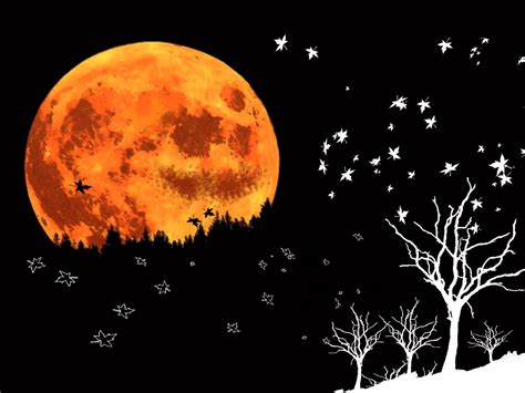 Halloween Moon Wallpapers - Top Free Halloween Moon Backgrounds ...