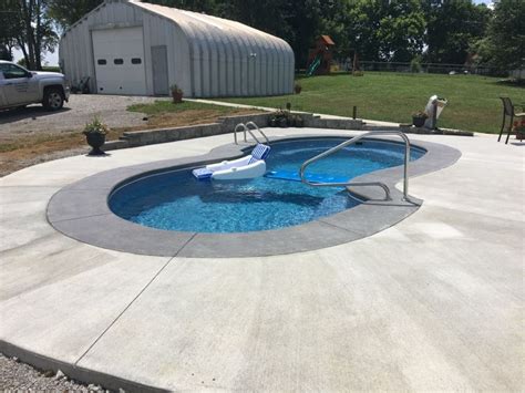 Fiberglass Swimming Pool with Float Aurora Pools & Spas 1512 Colesbury Circle Lexington ...