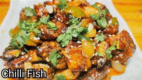 Chilli fish Recipe/Chilli Fish Indian Style/Crispy chilli fish /Easy ...