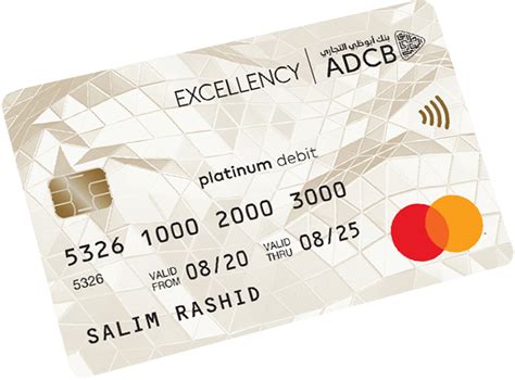 Excellency Platinum Debit Card in UAE | ADCB