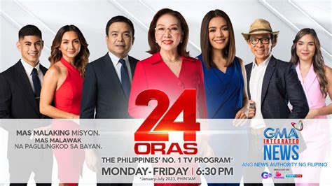 24 Oras is the most watched TV program across the Philippines | GMA News Online