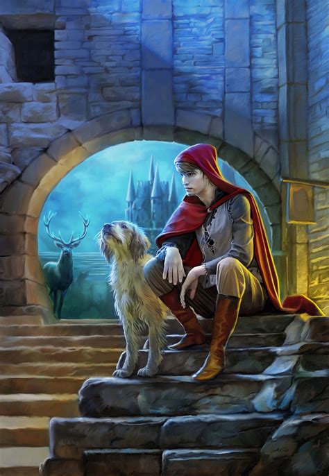 ArtStation - BOOK COVER - ROBIN HOBB - The Farseer Trilogy - ASSASSIN'S APPRENTICE , Antonello ...