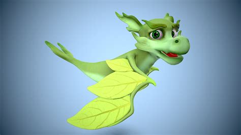 ArtStation - Leaf dragon