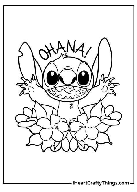 Lilo & Stitch Coloring Pages (Updated 2021)