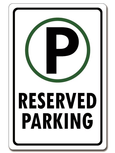 Reserved Parking Sign – Imaginit Design & Signs, Your Visual Solutions ...