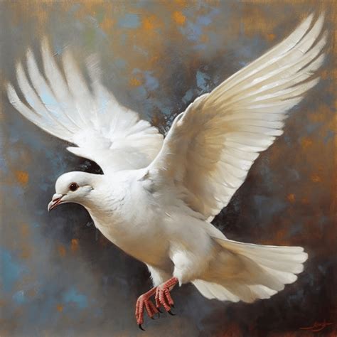 Holy Spirit White Dove Picture Religious Wall Art for Home Decor 1 - Etsy