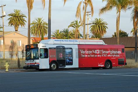 San Diego Bus | MTS 2001 New Flyer C40LF bus on Park Blvd. i… | Flickr