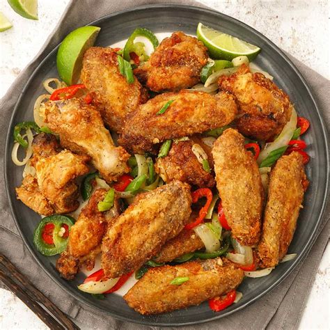 Crispy Salt And Pepper Chicken Wings ( Chinese Style ) By Khin's ...