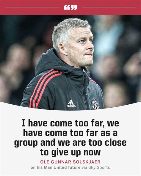 OLE GUNNAR SOLSKJAER ON THE FUTURE OF MANCHESTER UNITED AFTER BEING ...