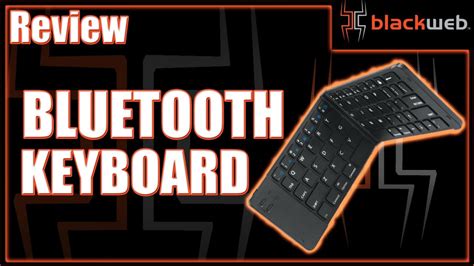 Blackweb Folding Bluetooth Keyboard Review - YouTube