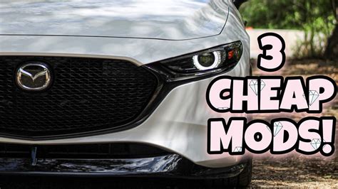 3 Cheap Mods For Your Mazda 3 - YouTube