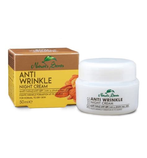 Nature's Secrets Anti Wrinkle Night Cream 50ml ~ Chemist365.lk