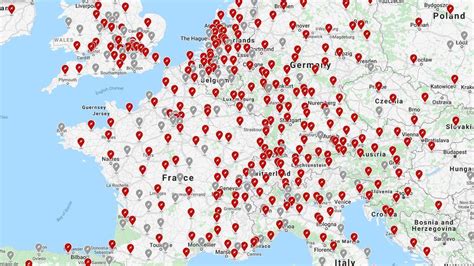 Car Supercharger Map