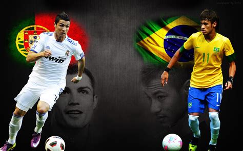 Ronaldo And Neymar Wallpapers Wallpaper Cave