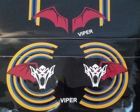 two stickers on the side of a vehicle that says, wiper and wiper