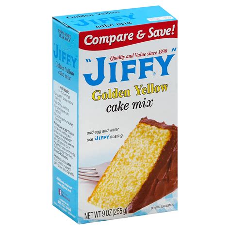 Jiffy Golden Yellow Cake Mix - Shop Baking Mixes at H-E-B