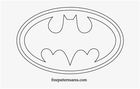 Batman Logo Symbol And Silhouette Stencil Vector - Batman Logo Outline Transparent PNG - 661x472 ...