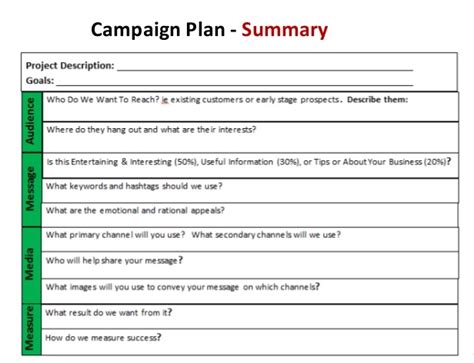 5+ Marketing Campaign Template Sample | Template Business PSD, Excel ...