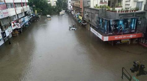 Heavy rain floods several areas in Nagpur, at least 140 people shifted to safety; holiday for ...