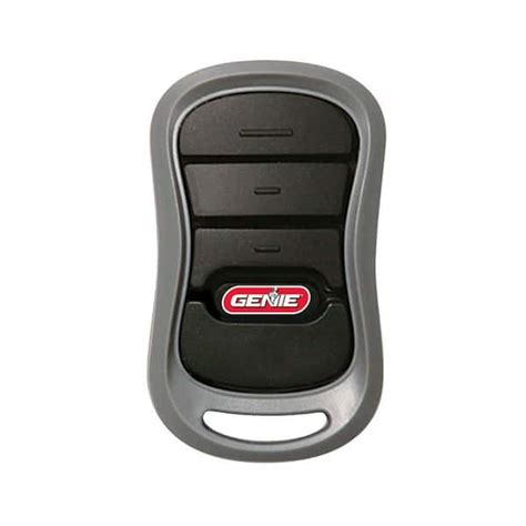 Genie 3-Button Garage Door Opener Remote with Intellicode Technology G3T-R - The Home Depot