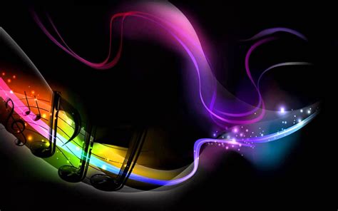 Colorful Music Notes Abstract Wallpaper #8338 | Frenzia.com | Music coloring, Music notes ...