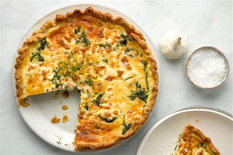 Spinach and Feta Quiche - The Last Food Blog