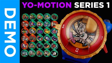 [4K] All Yo-Motion SERIES 1 Medals & QR Codes + GIVEAWAY | Yo-Kai Watch | Coding, Watches, Motion