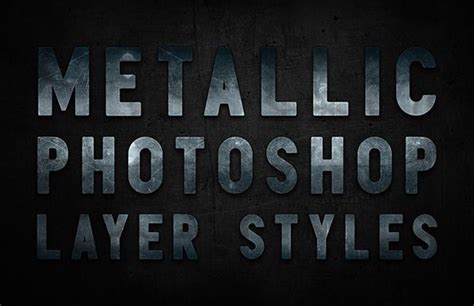 Photoshop Metal Styles — Medialoot