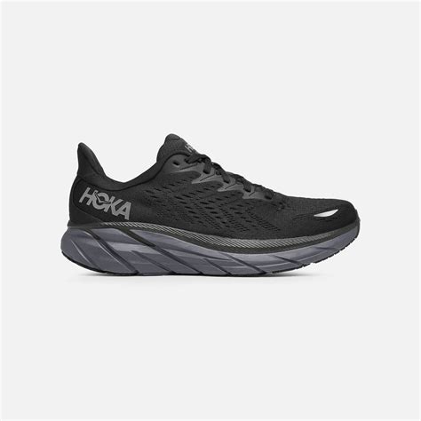 Hoka Clifton 8 Black/Black Men's